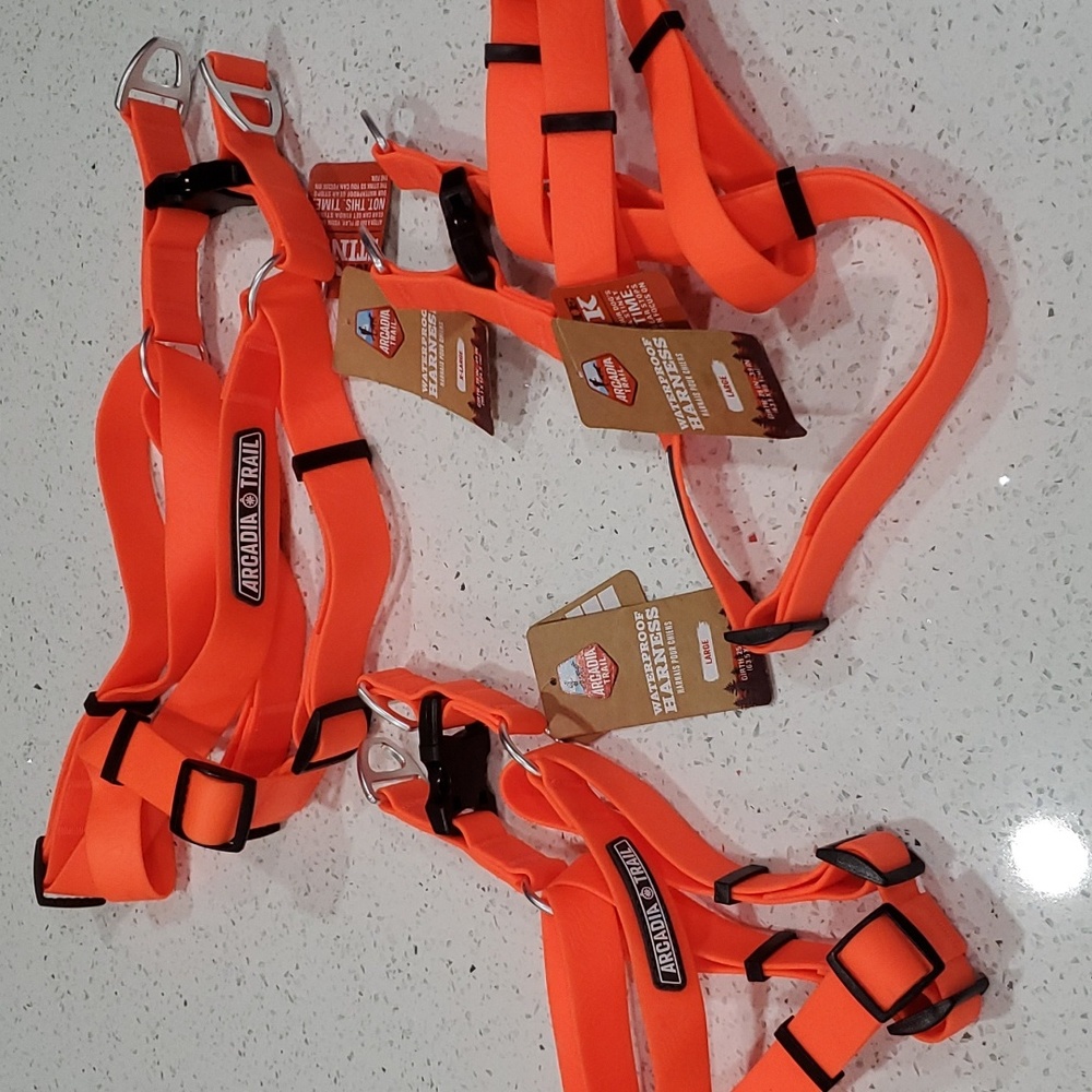ARCADIA TRAIL HARNESS SIZE L & XL  ORANGE